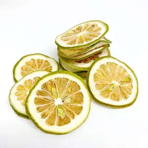 OEM Private Label Hot Sale Dried Lime China Healthy Fruit Tea Popular Green Lemon Slice