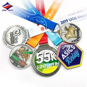 शेन्ज़ेन Longzhiyu 14 साल निर्माता पेशेवर निर्माता मैराथन दौड़ पदक चैम्पियनशिप पुरस्कार एल खेल ट्रॉफी सिक्का पदक