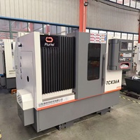 Portabrocas de torno CNC de 2 ejes con base inclinada horizontal de alta precisión OEM TCK36A directo de fábrica al por mayor con control GSK