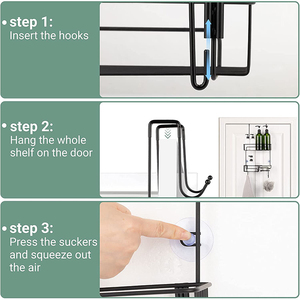 Portaoggetti da bagno lo scaffale porta appesa essere utilizzato luogo palline da bagno articoli da toeletta per sapone <span class=keywords><strong>cucina</strong></span> da bagno applicabile - Product Image 5