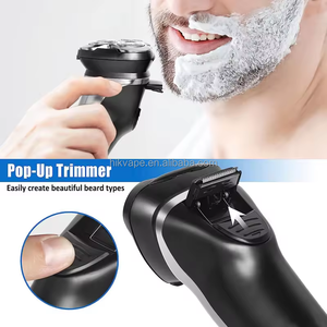 Rasoirs électriques lavables complets flottants tondeuse barbe rasoir électrique rechargeable pour hommes - Product Image 3