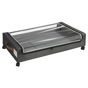 أحذية ملابس ، منظم بسعة كبيرة تحت السرير مع عجلات - Product Image 1