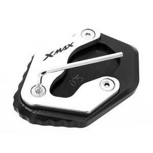 Accessoires de support de moto <span class=keywords><strong>XMAX</strong></span> 300 250 <span class=keywords><strong>125</strong></span> béquille latérale agrandir plaque d'extension CNC haute densité T6061 alliage d'aluminium - Product Image 1