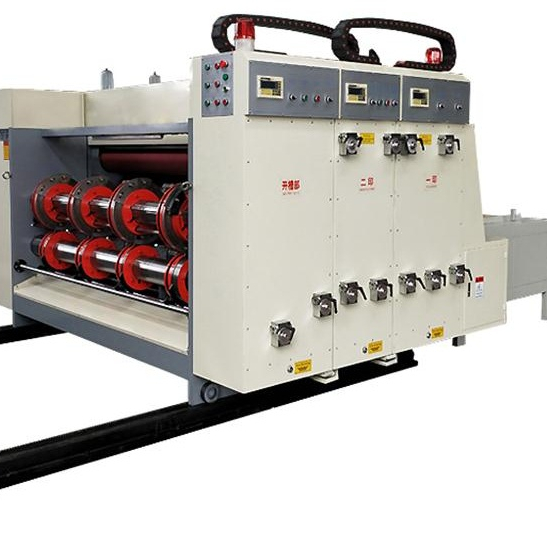 Флексографский принтер, долбежный штамповочный станок для изготовления гофрированного картона