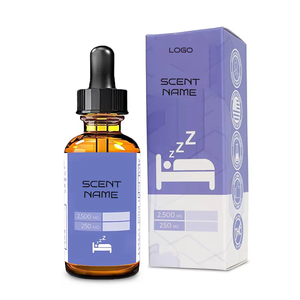 2026 Wholesale Custom CBD Oil Packaging Paper Boxes Beauty Glass Dropper <b>Bottle</b> With Packaging <b>Box</b> - Product Image 4