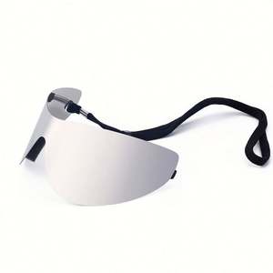 Gafas de Sol Personalizadas con Logotipo, Estilo Vintage de Lujo, Montura Grande, Lentes de Una Pieza, Estilo Punk Y2K para Hombre y Mujer - Product Image 5