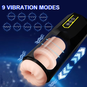 Masturbador Automático con Succión Telescópica, Vibrador, Copa de Succión, Juguetes Sexuales para Hombres Adultos - Product Image 3
