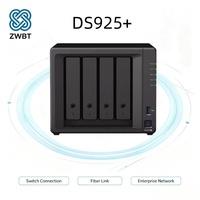 Diskstation DS925+ IT ECC 4 Bay NAS Server Penyimpanan Jaringan Kapasitas Ekspansi Serbaguna Baru Tersedia