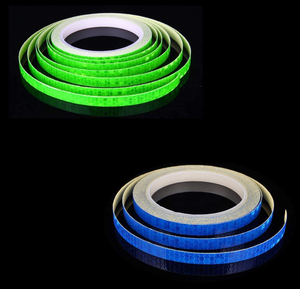 Ruban réfléchissant de vélo en nid d'abeille bon marché, autocollant de lumière auto-adhésif de jante de moto, ruban réfléchissant de sécurité extérieure - Product Image 4