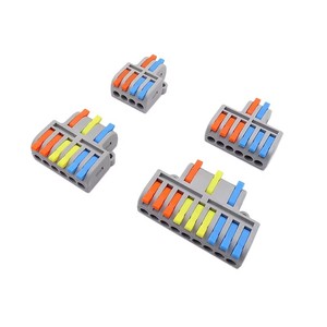 Bloque de Distribución de Conectores de Cable Industriales de 3 Entradas y 9 Salidas, Rango de Cable de 0.08-4mm², Contactos de Latón, Nylon AP-93 - Product Image 4