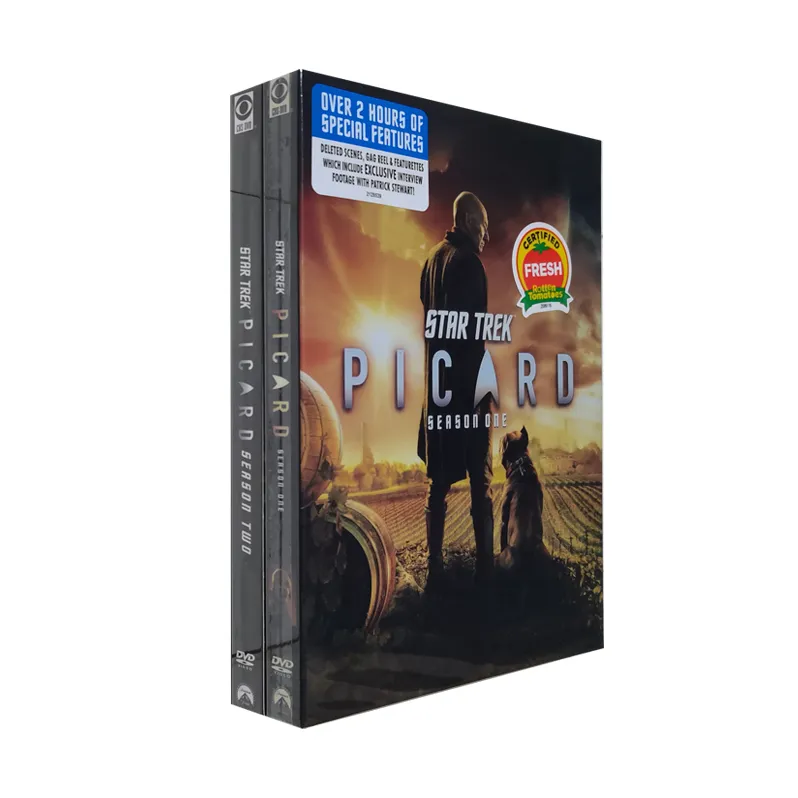 Star Trek Picard Season 1-2 bundle 6dvd discs wholesale dvd movies tv series Amazon eBay hot selling dvd in bulk free shipping