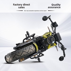 Sacs latéraux rétro en <span class=keywords><strong>toile</strong></span> imperméable et barre de protection en fibre de carbone <span class=keywords><strong>pour</strong></span> kit de protection moteur robuste Qidian Kiden KD150C - Product Image 5