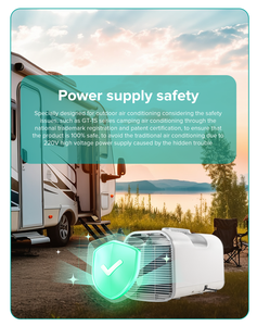 Climatiseur mobile mini portable OEM 110V 220V, directement de l'usine, pour tente, extérieur, camion, voiture - Product Image 4