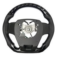 Volant en bois personnalisé pour Toyota Land Cruiser LC200 Fortuner Corolla Hilux Innova Hiace Mark X