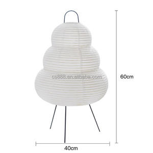 CHUSE Modern Home Decor Round <strong>Paper</strong> Table <strong>Lamp</strong> Handmade Japanese Akari Art Electric Creative <strong>Rice</strong> <strong>Paper</strong> <strong>Shade</strong> - Product Image 5