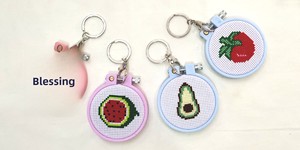 Kit de Bordado para Principiantes de la Marca XIXI, 6 Piezas, con Instrucciones, Diseño de Animales Adorables, para Adultos, Mini Punto de Cruz, Material de Poliéster - Product Image 6