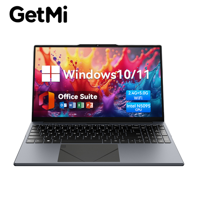 High Performance Business Workstation 15.6 Inch IPS Screen Dual Core CPU New Powerful Cheap Computer Touch Screen