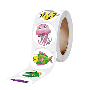 Custom Printed Cosmetic Cardboard Paper <b>Box</b> Waterproof Roll Gift Craft Packaging Thankyou Stickers CMYK <b>Vinyl</b> Adhesive Labels - Product Image 4