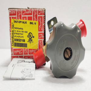 Válvula de Cierre Danfoss BML15 HFC-HCFC-CFC 009G0168 Recta, Disponible en Stock - Product Image 1