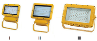 Série BAD95, éclairage LED antidéflagrant ATEX, économie d'énergie, 60/90/120/160W, IIC, lampes suspendues au plafond, lampes à montage mural