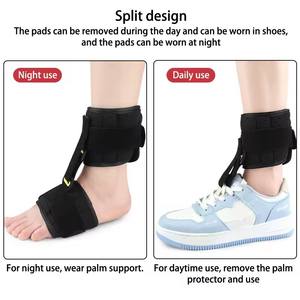 Penyangga Kaki Malam Hari untuk Plantar Fasciitis yang Dapat Disesuaikan, Penstabil Orthosis untuk Kaki Jatuh, Penyangga Malam Hari untuk Meredakan Nyeri # JT-01A - Product Image 6