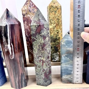 Piedra de Lapislázuli Natural de Alta Calidad para Feng Shui, Cristal Curativo en Forma de Torre para Decoración, Venta Caliente - Product Image 5