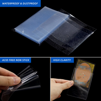 Manches de Cartes de Jeu de Société Taille Standard Bleu Ciel Transparentes 64x89mm Ajustement Parfait 1000 Pièces