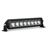 Barre lumineuse LED HSSH à rangée unique de 10 à 50 pouces, 50-250W, faisceau combiné ultra large pour conduite tout-terrain, camion, SUV, VTT, UTV