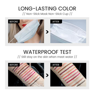 Crayon à lèvres marron imperméable à haute teneur en <span class=keywords><strong>pigment</strong></span> mat de qualité supérieure pour personnaliser votre logo - Product Image 3