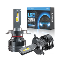 HYNBYZJ Usine 110W LED Phare De Voiture Lumière 6500K Couleur H1 H3 H13 H27 9006 9012 Auto Voiture Lumière 9005 H4 H11 H7 Led Phare Ampoule