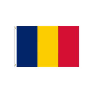 ธงชาด Aozhan <span class=keywords><strong>FLAG</strong></span> ขนาด 3x5 ฟุต ผลิตจากโพลีเอสเตอร์ 100D พร้อมห่วงโลหะสองจุด สีสันสดใส - Product Image 3