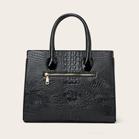 Sacs à main de luxe pour femmes en similicuir crocodile, collection 2025 – Vente en gros à prix réduits