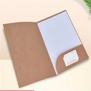 BETTERWAY <b>Expanding</b> Kraft Paper <b>Folder</b> with Single or Double Insert Pockets Model BTW10-338-19 Made in USA - Product Image 1