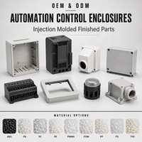 Composants en plastique moulés par injection sur mesure, usine OEM ODM, ABS PC POM haute précision pour boîtiers électroniques, fournisseur Chine