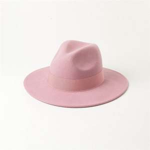 Sombrero Fedora de Lana Unisex X1255 Multicolor, Estilo Jazz, con Decoración de Tela de Lana Delicada para Uso en Exteriores - Product Image 4