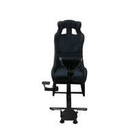 Siège de simulateur de course d'usine pour Logitech G29 Thrustmaster Fanatec Angle de support de roue réglable et longueur de bras