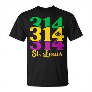T-shirt du festival Mardi Gras de la Nouvelle-Orléans pour femmes et hommes - Product Image 1