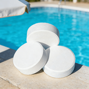 Tablettes de <span class=keywords><strong>piscine</strong></span> à dissolution lente de 50 lb, homologuées EPA, formule stabilisée, conteneur en vrac - Product Image 1