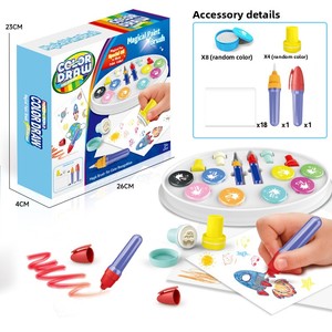 Set di Pennelli Magici Phantom per Bambini, Carte Educative, Espositore in Plastica, Set per <span class=keywords><strong>Disegno</strong></span> e Graffiti, Età 4-6, Giocattolo Interattivo per Bambini - Product Image 5