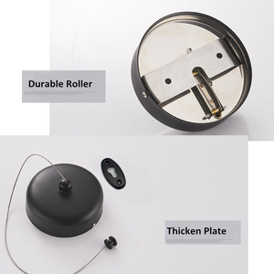 Séchoir à linge mural rétractable en acier inoxydable pour extérieur - Product Image 3