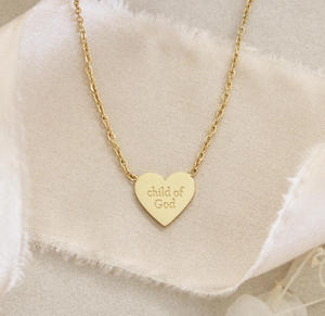 Mặt dây chuyền quà tặng lễ Rước lễ bằng thép không gỉ mạ vàng PVD khắc chữ tùy chỉnh xu hướng năm 2026 dành cho nữ, trang sức Thiên Chúa giáo - Product Image 4