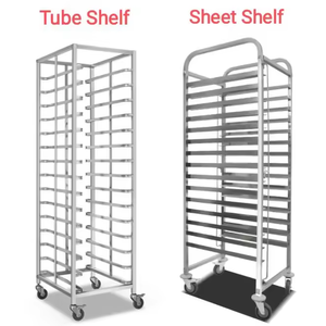 Chariot de boulangerie en acier inoxydable, vente chaude en usine, 10, 12, 15, 16, 30, 32 niveaux, adapté aux plaques de cuisson de 60*40 - Product Image 3