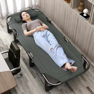 Chaise longue portable à un siège, chaise longue multifonctionnelle pour le bureau, la pause déjeuner, <span class=keywords><strong>lit</strong></span> pliable pour le camping, <span class=keywords><strong>lit</strong></span> pliant - Product Image 4