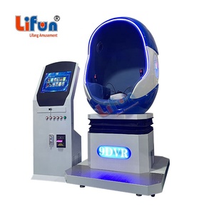 Nhà máy trực tiếp Chất lượng cao 9D hình quả trứng VR trò chơi máy chuyển động chơi Trạm điện ảnh VR giả lập trong nhà sân bay trong nhà - Product Image 2