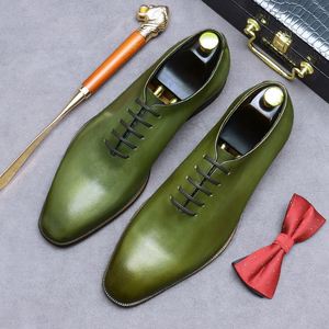 Zapatos de Cuero para Hombre, Estilo Oxford, Forro de Piel de Vaca, Cuero Genuino, Formales, Estilo Británico, Zapatos de Novio para Boda - Product Image 6