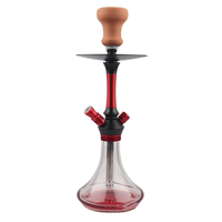 Meilleures ventes, design unique, narguilé en aluminium de haute qualité, ensemble de chicha, narguilé portable