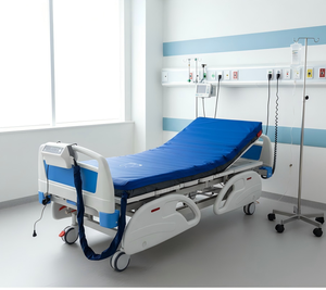 Colchón <span class=keywords><strong>de</strong></span> <span class=keywords><strong>Aire</strong></span> Médico Giratorio <span class=keywords><strong>de</strong></span> 5 Pulgadas con Control Remoto y Funda Elástica <span class=keywords><strong>de</strong></span> PU - Product Image 3