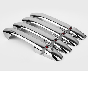Cubierta Protectora Plateada Brillante para Manija de Puerta de Coche para <span class=keywords><strong>Mercedes</strong></span> <span class=keywords><strong>Benz</strong></span> <span class=keywords><strong>Vito</strong></span> V220 Clase V Metris W447 2017 2018 2019 2020 2021 2022 - Product Image 1