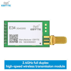 Ebyte ODM nRF24L01 rf24l01p 20dBm وحدة Rf لاسلكية كاملة الوجهين UART 2 طويلة المدى - Product Image 2