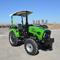 Tractor Agrícola de 40 HP 45 HP 4WD con Motor y Caja de Cambios, Multifuncional para Uso Agrícola, 2 Años de Garantía